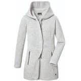 Gebreide Fleece Parka - Dames - Gemengde Look - Met Grote Capuchon