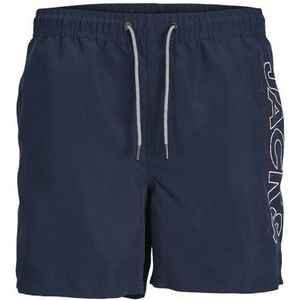JACK & JONES JPSTFIJI JJSWIM Double Logo LY SN MNI, navy blazer, 128 cm