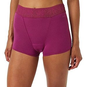 Sloggi Dames Period Short Heavy Pants, wijn, S