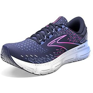 Brooks Glycerine 20 Sneaker voor dames, Pecoat Blauw Roze, 39 EU