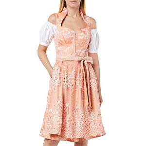 Stockerpoint Fabrina jurk voor dames, Coral Crush., 38 NL