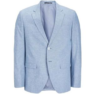 JACK & JONES JPRRIVIERA linnen blazer slim fit SN, Troposphere/Fit: slim fit, 46