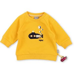 Sigikid Baby-jongens sweatshirt, Geel/Maritiem, 68 cm