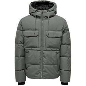 Onselijah - Jas - Winddicht - Hoge Hals - Lange Mouwen - Polyester Voering