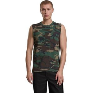 Brandit - Top Top - Katoen - Woodland - Heren - Basics