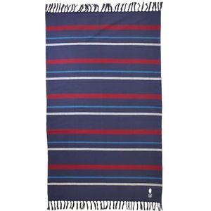 Paris 2024 Franse team Olympics Fouta Tricolor | 100% katoen | Oeko-Tex | 70 x 140 cm | marineblauw