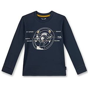 Sanetta Jongens 126183 T-shirt, deep blue, 116