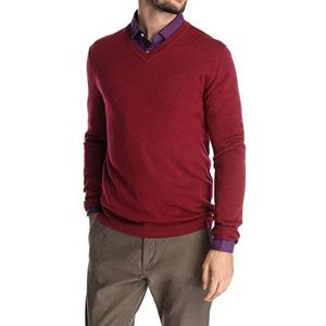 ESPRIT Herentrui Merino, rood (Burgundy Melange 604), 3XL