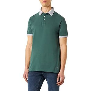 Hackett London Heren Marl Trim poloshirt, Salie, M