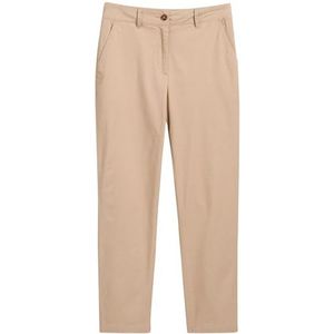 GANT Dames Slim Chinos klassieke broek, Dry Sand, standaard, Dry Sand, 46W