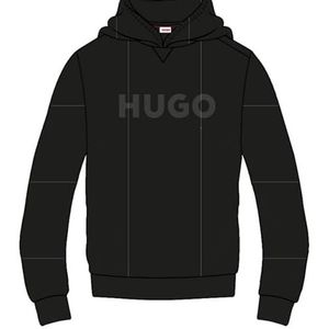 Hugo - G00446 - Hoodie - Katoenmix - Zwart