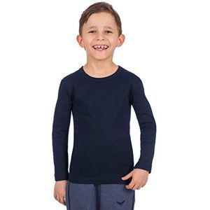 Basic - Longsleeve - Navy - 95% Katoen 5% Elastaan