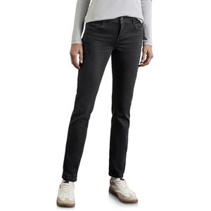 Street One - A377770 - Thermojeans - Licht vervaagd zwart - Casual fit