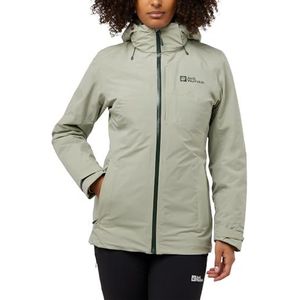 Jack Wolfskin Damesjas, muntblad, S