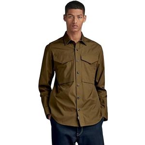G-STAR RAW Cargo Regular hemd, groen (Dark Olive D22971-d384-c744), M