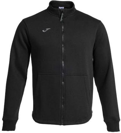 Joma - Sweatshirt - Grijs - Fleece - Ritssluiting - Geribbelde Manchetten
