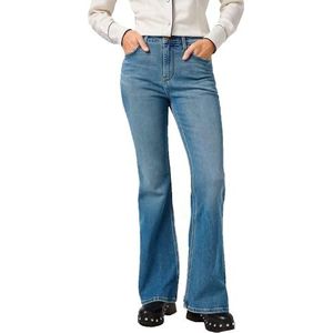 Wrangler - Fierce Flare - Spijkerbroek - Hoog - Wijd Uitlopende Pijp