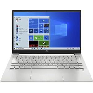 HP Notebook 14-ec0011ns Ryzen 7 5700U QWERTY Spaans 512GB SSD 14"" 16GB RAM