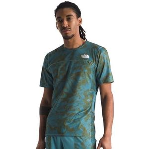 The North Face Sunriser S/S T-Shirt voor heren Algae Blue Mountain Tra S