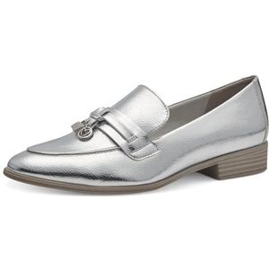MARCO TOZZI Loafers by Guido Maria Kretschmer 2-24308-42 dames, Silver, 40 EU