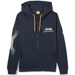 JEEP Sweatshirt met ritssluiting voor heren
