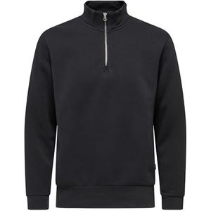 ONLY & SONS Onsceres Sweatshirt met halve rits voor heren, navy, M