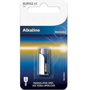 Batterij 8LR932/01B type alkaline, 1 stuk, ideaal voor apparaten met een hoog stroomverbruik, biedt buitengewone duurzaamheid en optimale prestaties in apparaten die constante energie nodig hebben.