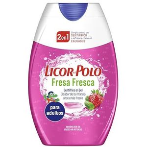 Licor del Polo - 2-in-1 Junior Aardbeiensmaak Tandpasta - 75 ml