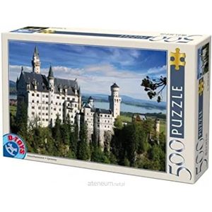 Unbekannt 75307-AB02 D-Toys puzzel 500 stukjes Duitsland Kasteel Neuschwanstein, Multicolor