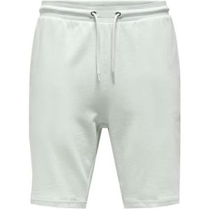 ONLY & SONS Onsneil Sweat Noos Shorts voor heren, Surf Spray, L