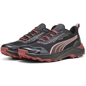 PUMA Unisex Obstruct Profoam Bold WTR Road Running Schoen, Puma Zwart Astro Rood PUMA Wit, 41 EU