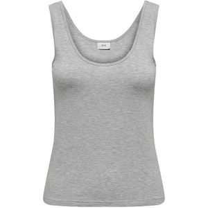 JdY Dames Jdymila S/L JRS Tanktop, lichtgrijs gem., XXL