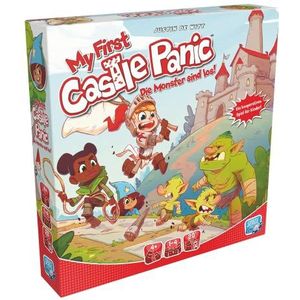 Space Cow, My first Castle Panic - Die Monster zijn los, kinderspel, bordspel, 1-4 spelers, vanaf 4+ jaar, 20+ minuten, Duits