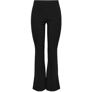 ONLFIONA Flared Slit Pant JRS, zwart, S