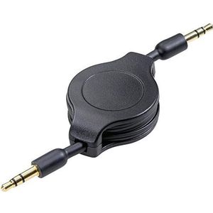 SpeaKa Professional SP-7869796 Jackplug Audio Aansluitkabel [1x Jackplug male 3,5 mm - 1x Jackplug male 3,5 mm] 1.10 m