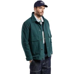 Armor Lux Heritage gewatteerde vissersjas, Dark Storm, XXL