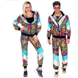 80'S PARTY ANIMAL SHELL SUIT (jas, broek) - (XL)