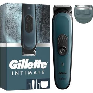 Gillette Intimate Intimate Intieme tondeuse voor heren I3, voor Skinfirst intieme zone voor heren, waterdicht,