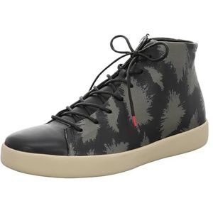 Think! Joeking duurzame leren gevoerde enkellaarzen voor heren, 0010 Zwart Combi, 42 EU