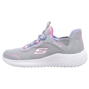 Skechers Bounder eenvoudige schattige Sneaker, grijs, 11 UK Kind, Grijs, 11 UK Child
