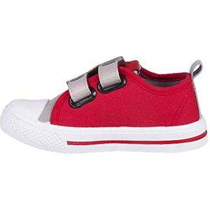 CERDÁ LIFE'S LITTLE MOMENTS, Mickey Mouse kinderschoenen met klittenbandsluiting om je onafhankelijkheid en comfort te vergemakkelijken, officieel Disney-licentieproduct, rood, 28 EU