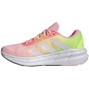 adidas Dames Questar 3 Running Shoes, pink spark/halo silver/lucid lemon, 38 EU