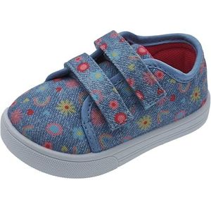 Chicco, Sneakers voor meisjes, met dubbele klittenbandsluiting, schoenen voor meisjes, ontworpen in Italië, Veelkleurig 4, 18 EU