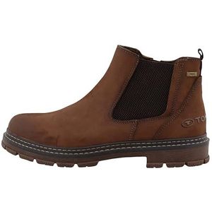 TOM TAILOR Heren 4280350008 Enkellaarzen, whisky., 40 EU