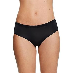 ESPRIT Dames Micro Laceband RCS Shorts Hipster-slipje, zwart, 34 NL