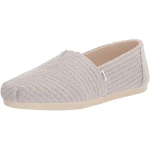 TOMS Alpargata Repreve Platte slippers voor dames, wolkengrijs, 36 EU