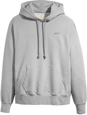 Hoodie - Lichtgrijs - Met Capuchon - Lange Mouwen - Relaxed Fit