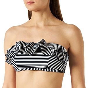 Short Stories Bandeau-jurk voor dames, Donkerblauw, 110B