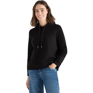 Cecil - Hoodie - Zwart - Met Capuchon