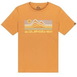 Quiksilver - Ev Light Waves - T-shirt - Oranje - Korte Mouwen